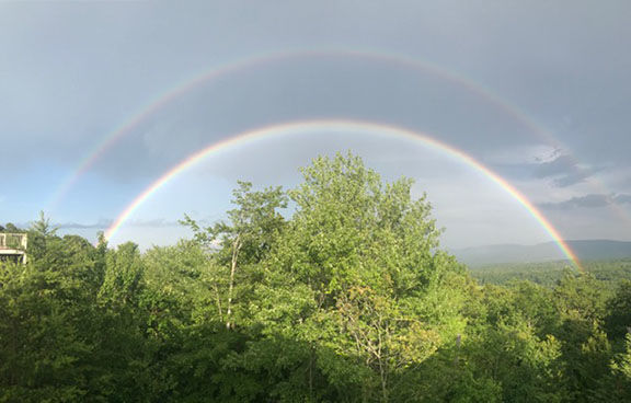 Somewhere over the rainbow